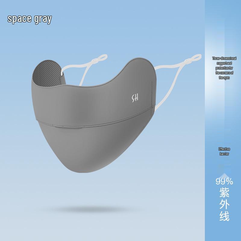 Women's Summer Ice Silk Facekini: UV-Protective Sunshade Mask for Outdoor Activities