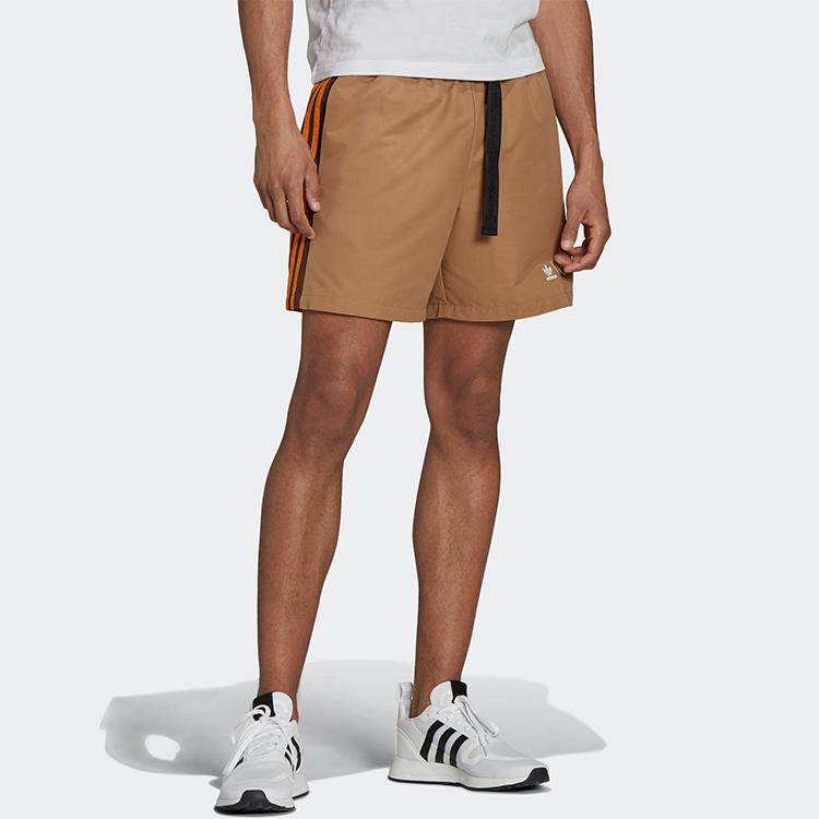 adidas x Human Made Wind Shorts Brown Men Streetwear HB0000