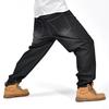 Man Loose Baggy Jeans Hip Hop Skateboard Denim Pants Street Dance Rap Trouses for Male