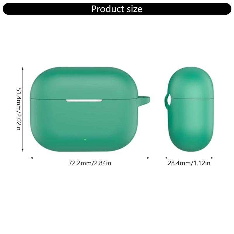 Flexible Silicone Protective Case For Wireless Earphone Shockproof Protective Case Housing Shell Replacement Accessories