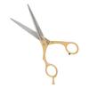 Professional Hair Cutting Scissors Barber Shears Family Salon Flat Tooth Hairdressing Tool Gold