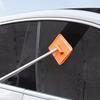 Window Squeegee Cleaner Mop Long Handle Windshield Cleaning Tool Fish Tank Auto Inside Glass Wiper for Bathroom Kitchen Countertop Glass Walls Windows