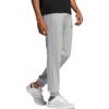 Adidas Neo Solid Color Logo Print Stripe Joggers Men Bottoms Grey HZ2431