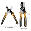 Industrial Grade Cutting Scissors Multifunctional Cable Scissors Wire Stripper Electrician Hand Tools