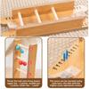 Non-Toxic Mini Wooden Golf Stair Game Interactive Dual Player Enlightenment Toy For Children Friends And Family Battle Educational Toy