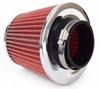Sport Air Filter Cone Chrome+3Adapters