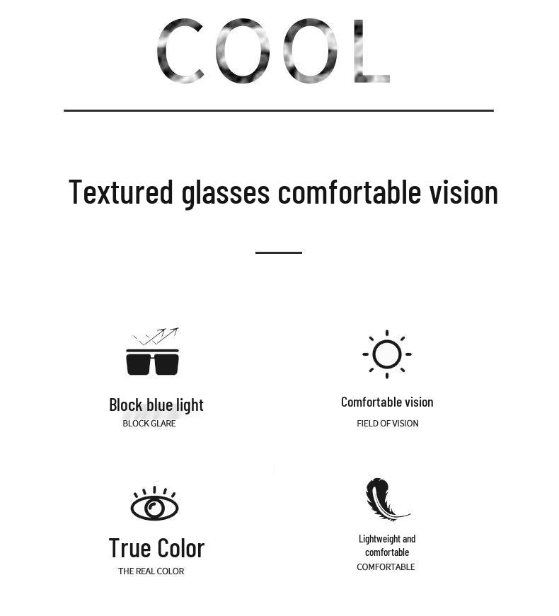 25 Styles TR Blue Light Blocking Glasses - Fashionable, Trendy, Wood Grain Temple