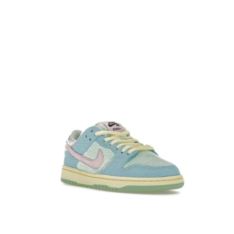 Verdy X Nike Dunk Low SB PS Visty Kids Sneakers Blue Blue-Gaze Light-Arctic-Pink FZ7195-400