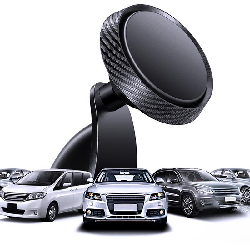 Cell Phone Car Mount Non-Slip Magnetic Automotive Accessories 360 Degree Rotation Phone Car Holder For Truck Sedan SUV RV Van