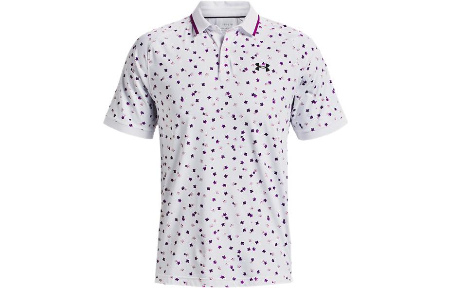 Under Armour Polo Shirts Men s White Moderate Straight Fit 1370091-100 XXL