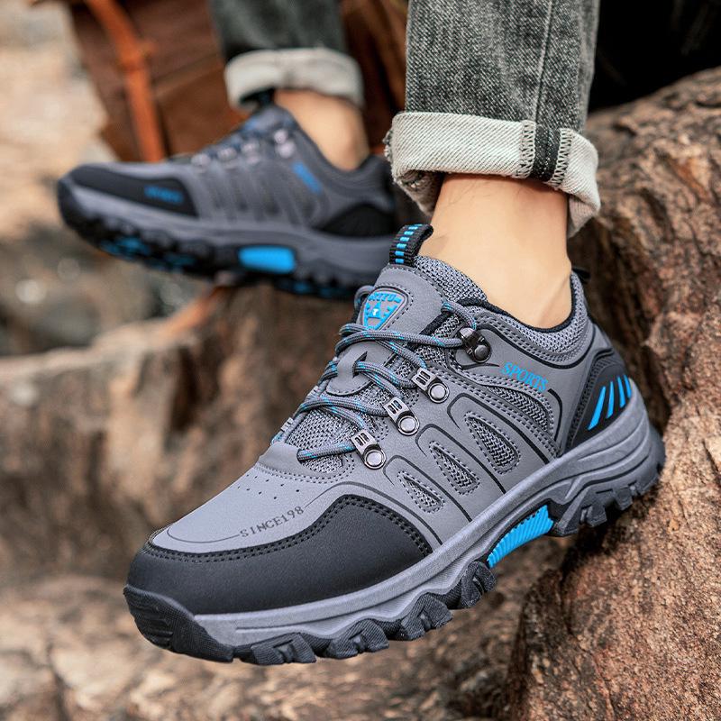 2023 Men's Low-Top Hiking Shoes: Comfortable Outdoor Sports Footwear