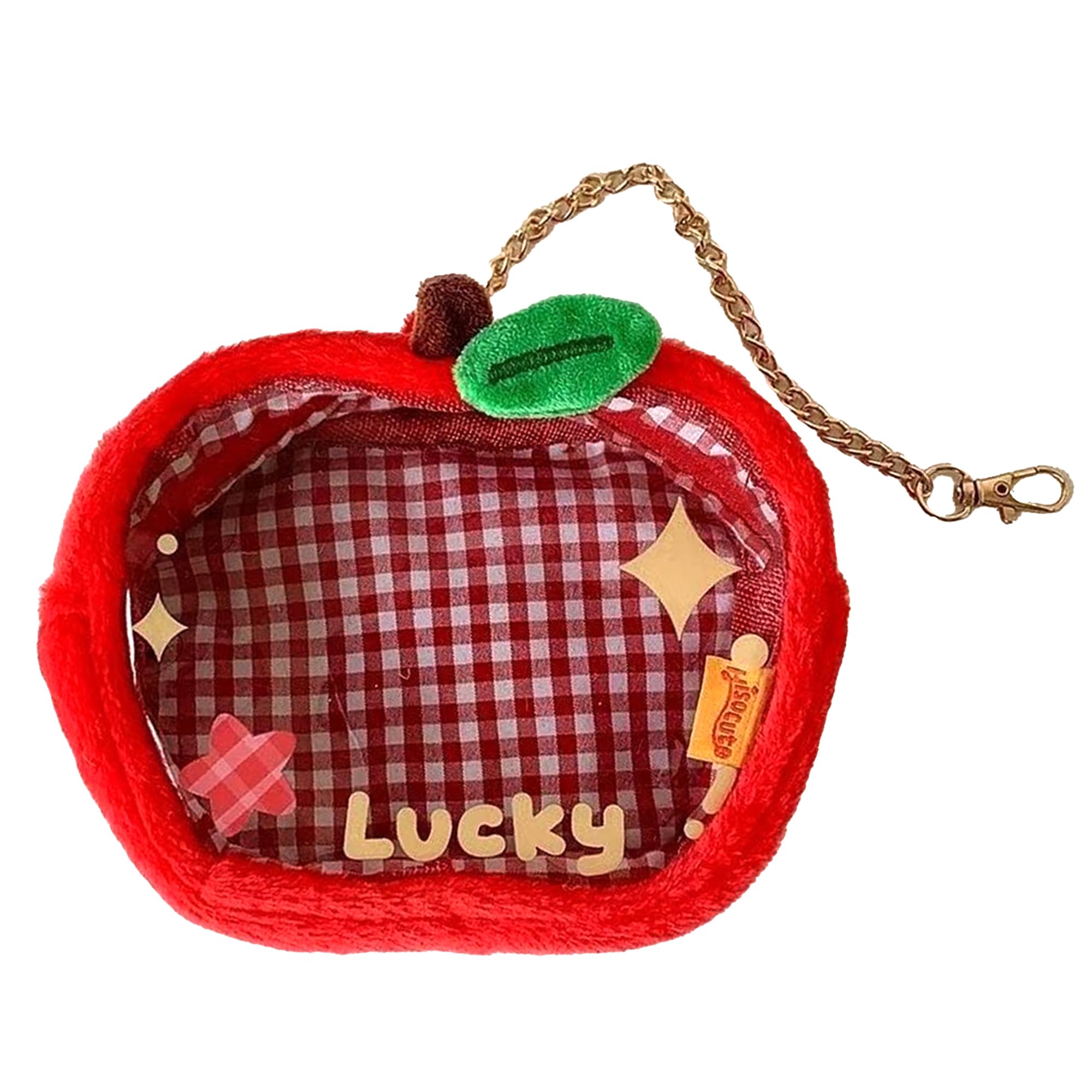 

Plush Pouch Oshikatsu Plush Photo Shoot for 10cm Plush Red Apple-shaped - Dolls, [Used]