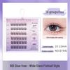 BQI Glue-Free Self-Adhesive False Eyelashes Family Pack with Three-Step Application