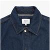 Maison Kitsune Mm00415ww5023 0042 Profile Fox Embroidery Workwear Mens Shirt