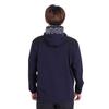 Move Sports Men's AIRY TRANSFER TOUGH Light Rip Hoodie with Hood Logo, Full-Zip Hoodie with Front Opening, 4-Way Stretch, Water-Repellent, Shape-Retai