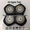 The Upper Section of the 4D Blade Head Is Designed for the Eagle Freebird Flex Series Pro Shaver.