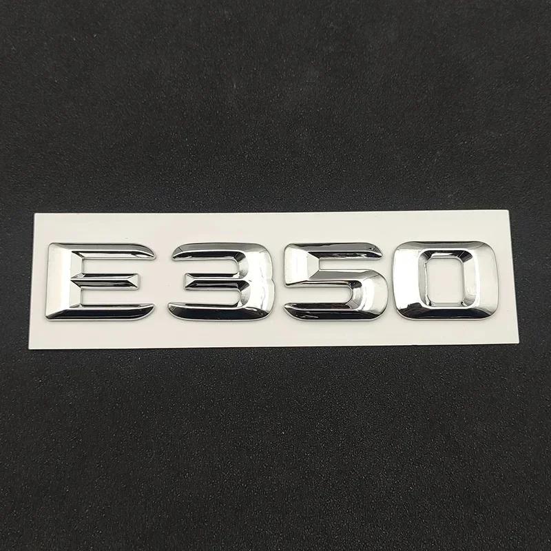 Car Trunk Letters Logo Emblem Badge Decals Sticker for Mercedes Benz E Class E200 E220 E230 E250 E260 E300 E350 E400 W212 W213