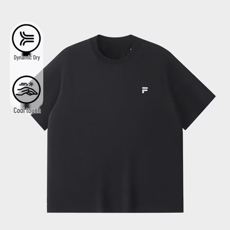 FILA FUSION Men s Cool Dry Loose Knit T-Shirt S