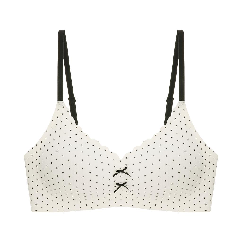 Pastoral Small Floral Display Large Collection of Secondary Breasts Anti-sagging No Steel Ring Sexy Seamless Bra Cover