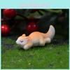 Landscape Micro Resin Squirrel Animal Decor For Terrarium Aquarium Gift And