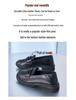 2025 Comfortable Women's Chunky Heel Loafers: Thick-Soled, Soft Leather Slip-On Work & Casual Shoes