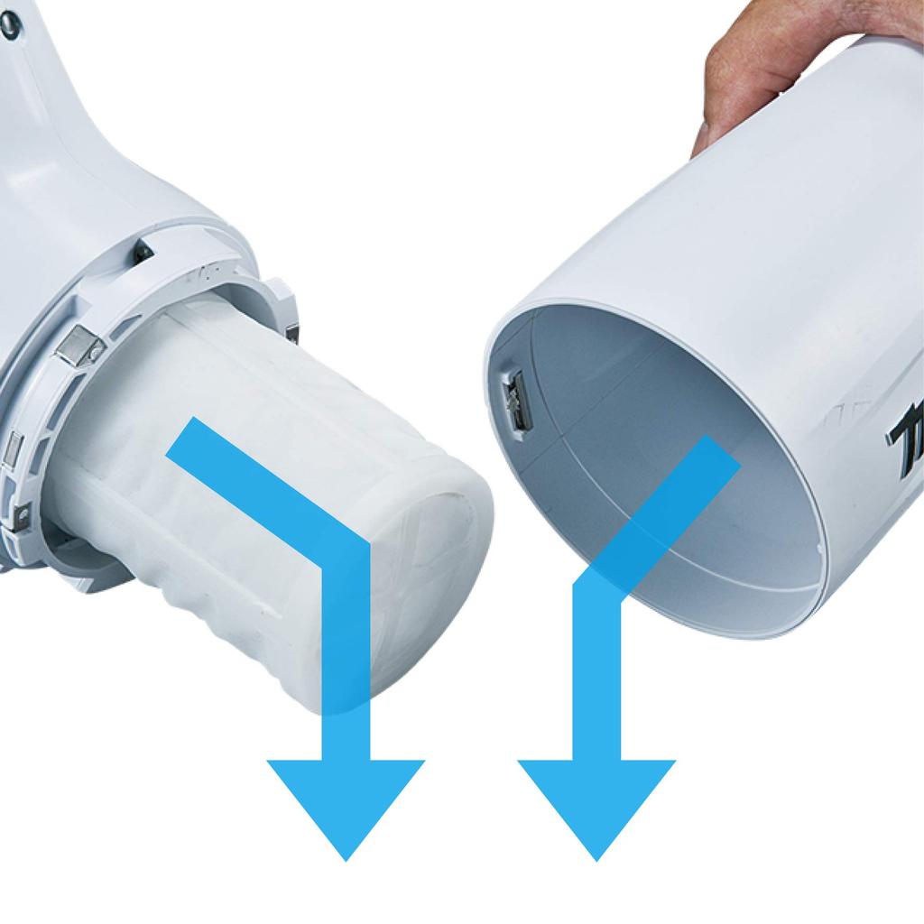 Makita Cordless Vacuum Cleaner 4Ah Battery and Charger Included CL108FDSMW 10.8V