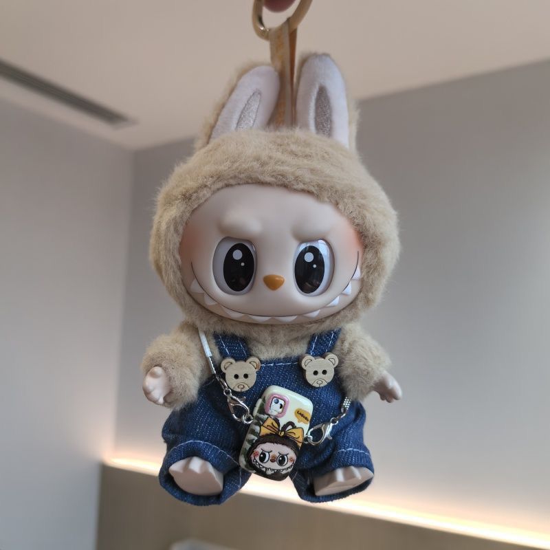 

Одежда для куклы Лабубу Одежда Лабубу Вечеринка Детские Самодельные Аксессуары для кукол Подарок жёлтый