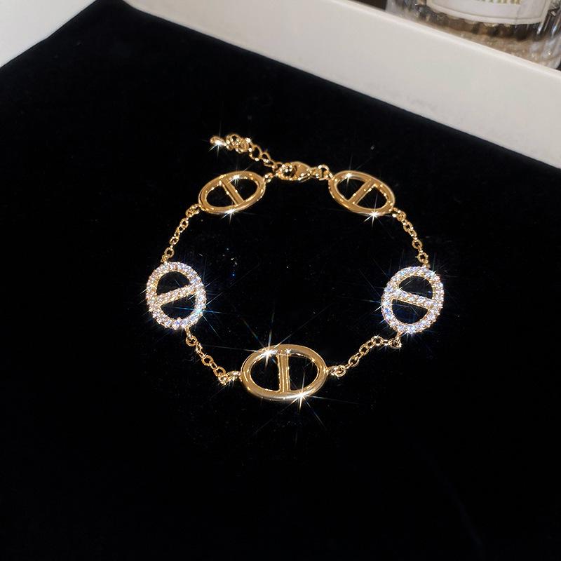 Zirkonowa Gwiazda Dwupoziomowa Wszechstronna Retro Bransoletka