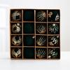 Set of 16 Baubles for Christmas Tree Handmade Decorations for Party and Home Colorful Hanging Pendants Embellishment
