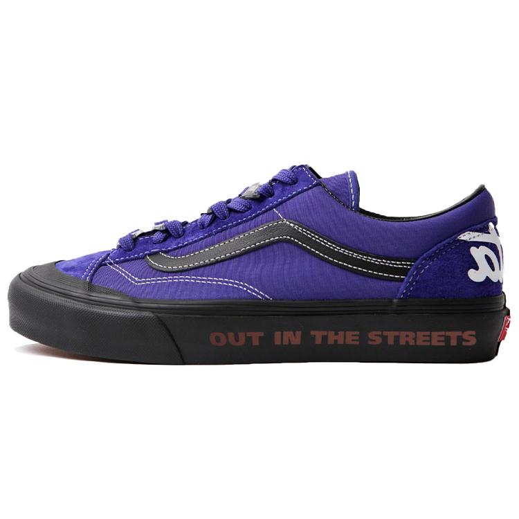 Vans Patta X Vault Style 36 Tc Vlt Lx 'Blue Black' Women's VN0A5EFMW30