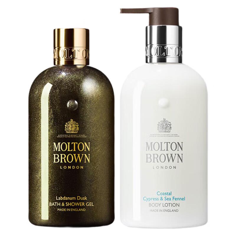

Molton Brown Twilight Rose Shower Gel & Coastal Cypress Body Lotion Set