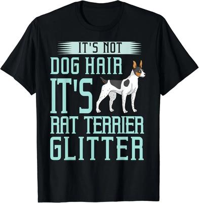 Rat Terrier Dog Gift Puppies Owner Lover Gift Unisex T-Shirt