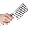 Ergonomic Crinkle Slicer, Robust Stainless Steel Tool For Attractive Food Presentation, Anti-Slip Surface, Dishwasher Safe Handle, Easy To Clean,