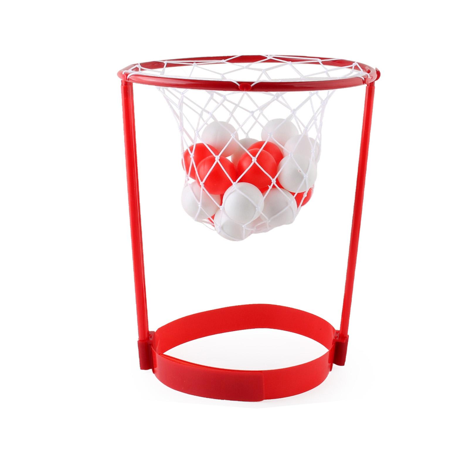 

Shooting Basketball With A Hoop On The Head, Intellectual Toys, Parent-child Game Interaction, Creative Basketball Toy On The Head One Size красный