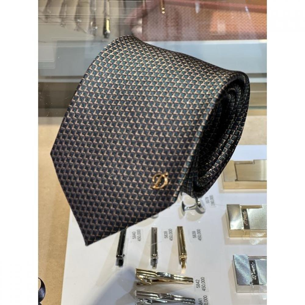 

S.t. Dupont Gold Thread Mix Geometric Tie Te4fm61ka012tge Single option