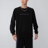 Adidas Essentials Sweatshirt With Printed Logo Men Tops Black H39272