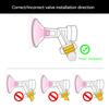 Breast Pump Parts Compatible with Medela, Membranes Valves for Breast Pump Accessories Breastfeeding  Replacement Parts