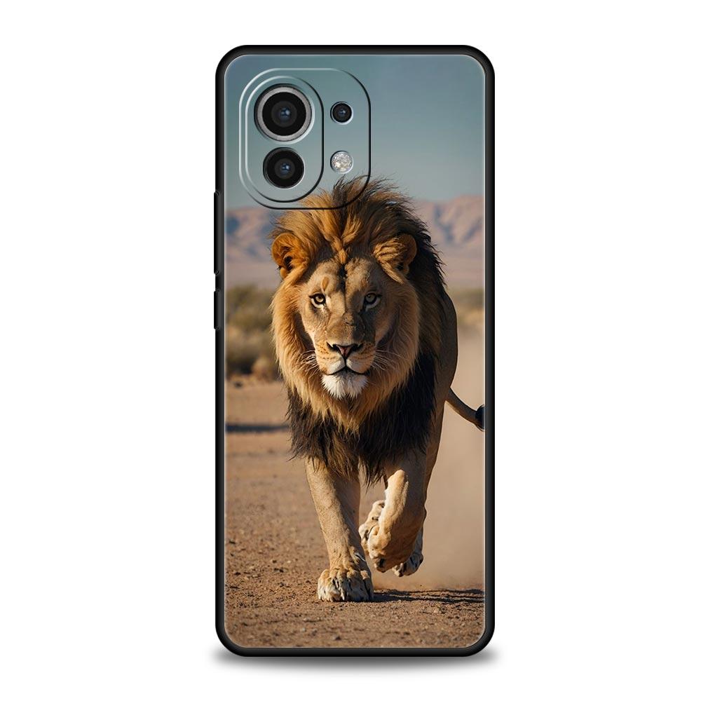 Lion King animal Phone Case For Xiaomi Mi 17 15T 15 14 14T 13T 12T Pro 12 13 Lite 5G 11T Poco X6 X7 X5 Pro Soft Cover