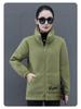 New Style Women's Cotton Padded Jacket with Fleece and Alpaca Wool - Fashionable, Thickened Winter Coat