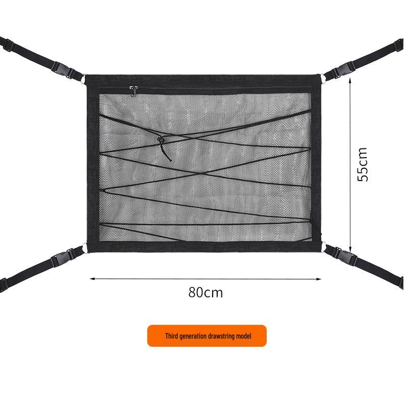 Car Roof & Mesh Pocket Storage Net for Luggage