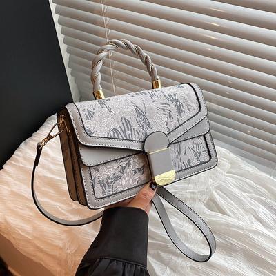New Summer Handbag Messenger Bag Texture Niche Design Small Square Bag Women's Bag Shoulder Bag Fashion