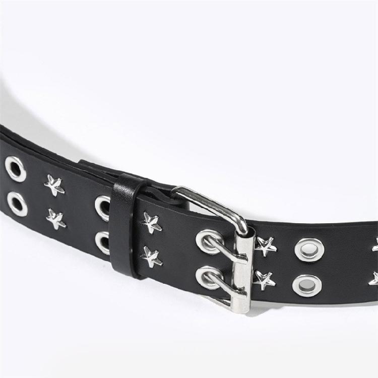 Creative PU Leather Waist Belt Adjustable Length PU Belt for Girl Women Decorative Waist Belt for Coat Skirts Jeans