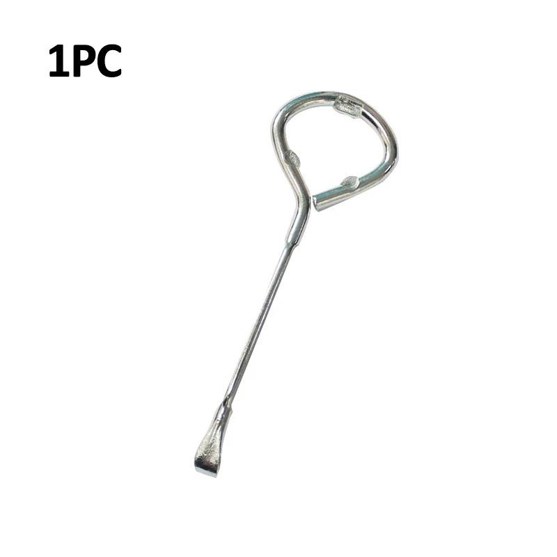 

1 шт., легированная сталь, портативный инструмент для банки с краской, простой многофункциональный металлический зажим для открывания бутылок содовой и пива