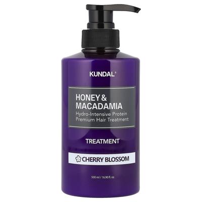 Honig & Macadamia, Behandlung, Kirschblüte, 16,90 fl oz (500 ml)