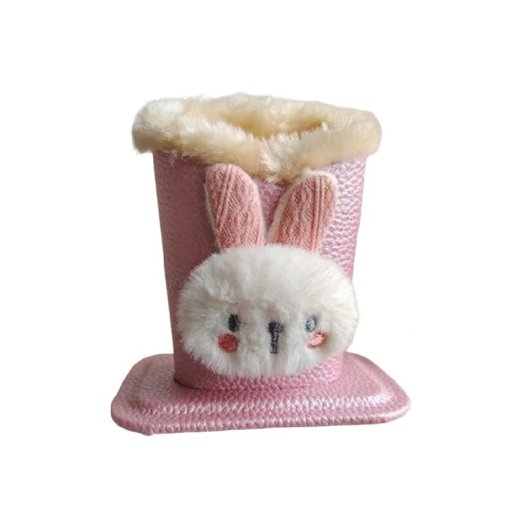 Soft Materials Versatile Plush Glasses Stand Pen Holder Desk Eyeglasses Organizer for Home Desktop Rack