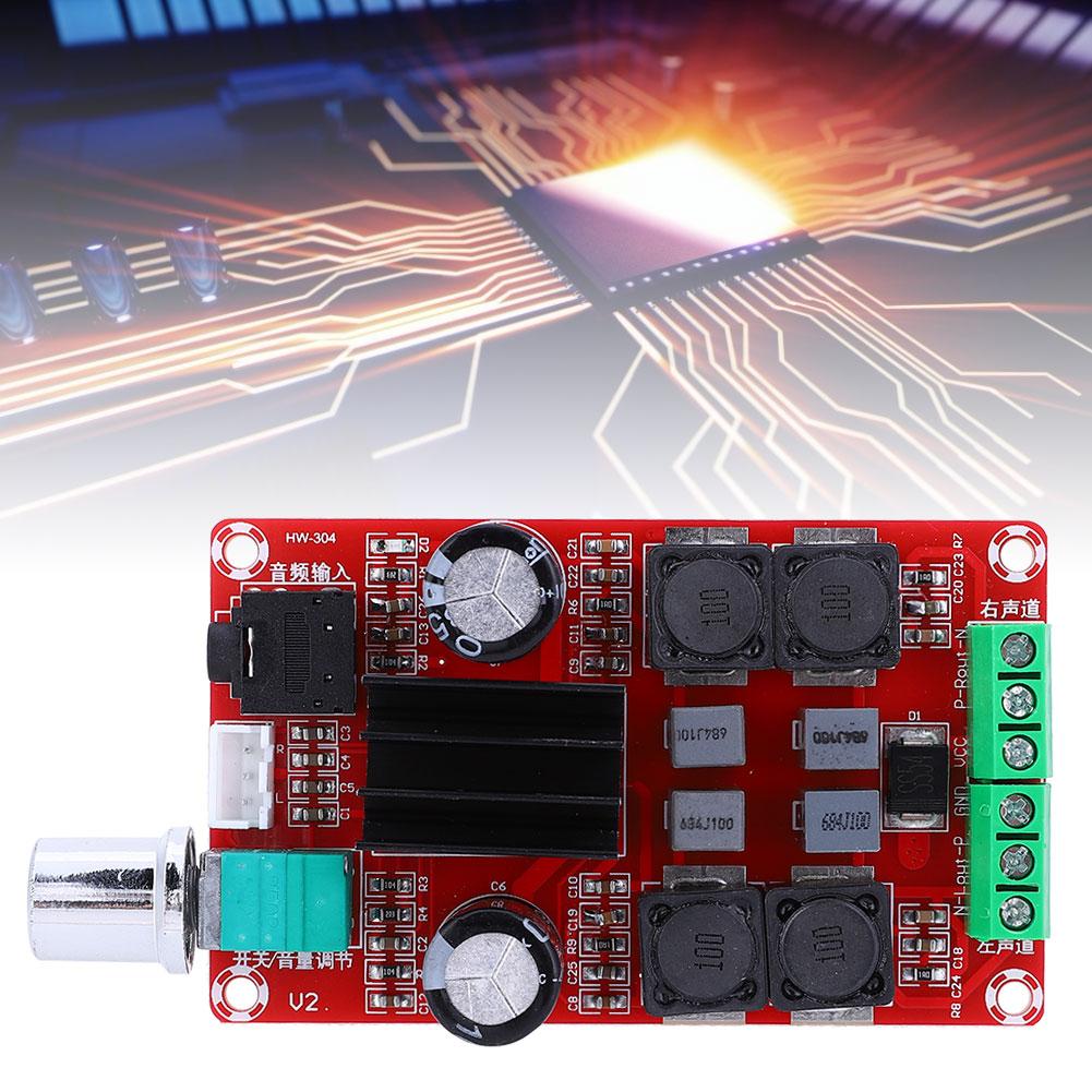 Digitalverstärkerplatine Audiozubehör High-End 2 x 50W Dual-Soundkanal Stereo TPA3116D2