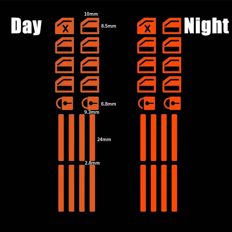 18 Teile/satz Auto Leuchtende Tür Fenster Lift-Taste Aufkleber Auto Windows Control Panel Aufkleber Auto Innen Aufkleber Auto Zubehör