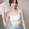 New Underwear Women's Small Breasts Gather and Top Support Sexy Lace Beautiful Back Bra Without Steel Ring Adjustable Sling Tube Top Cover