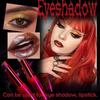 Two-in-one Gradient Eye Shadow Lazy Eye Shadow Lipstick Stick Waterproof and Long-lasting Perfect Halloween Gift,
