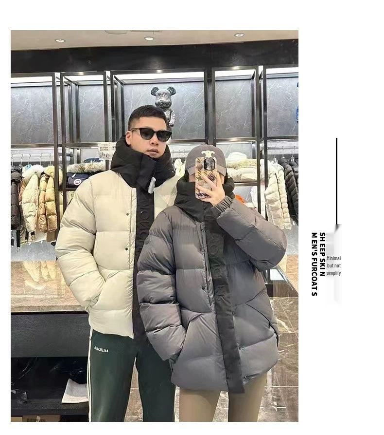 Mengjia Czarny Wojownik Pikowana Kurtka z Kapturem Unisex